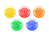 CRYSTAL Drink Coaster - 1 pcs