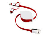 SCORPIO - Retractable Charging Cable (3in1)